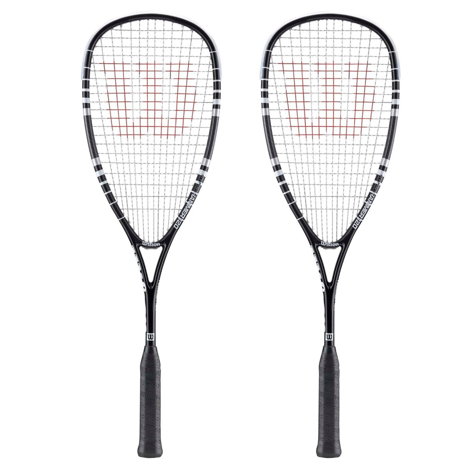 Wilson Hyper Hammer 120 PH Squash Racket: 2 Racket Deal